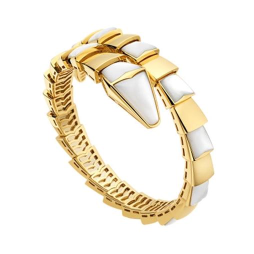 [Noble Jewelry]SERPENTI BRACELET MOP GOLD