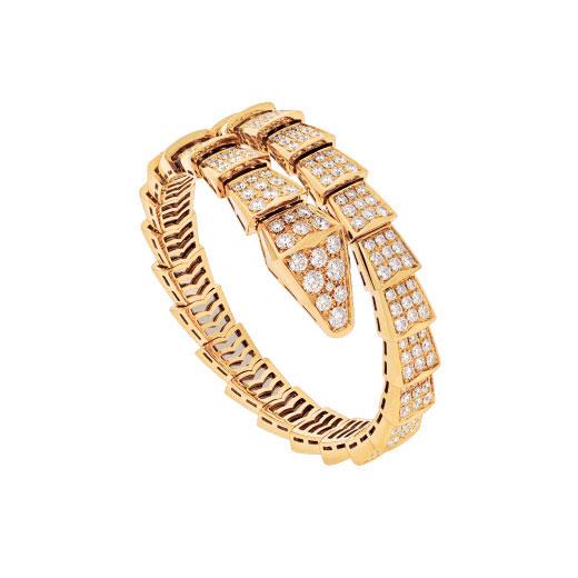 [Noble Jewelry]SERPENTI BRACELET 8MM GOLD DIAMOND