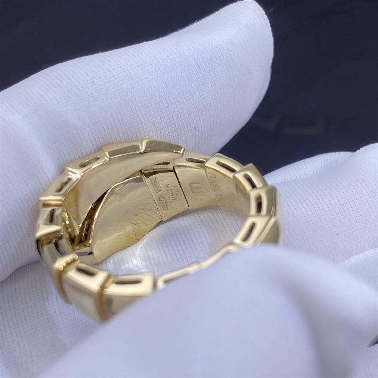 [Noble Jewelry]SERPENTI RING GOLD DIAMOND