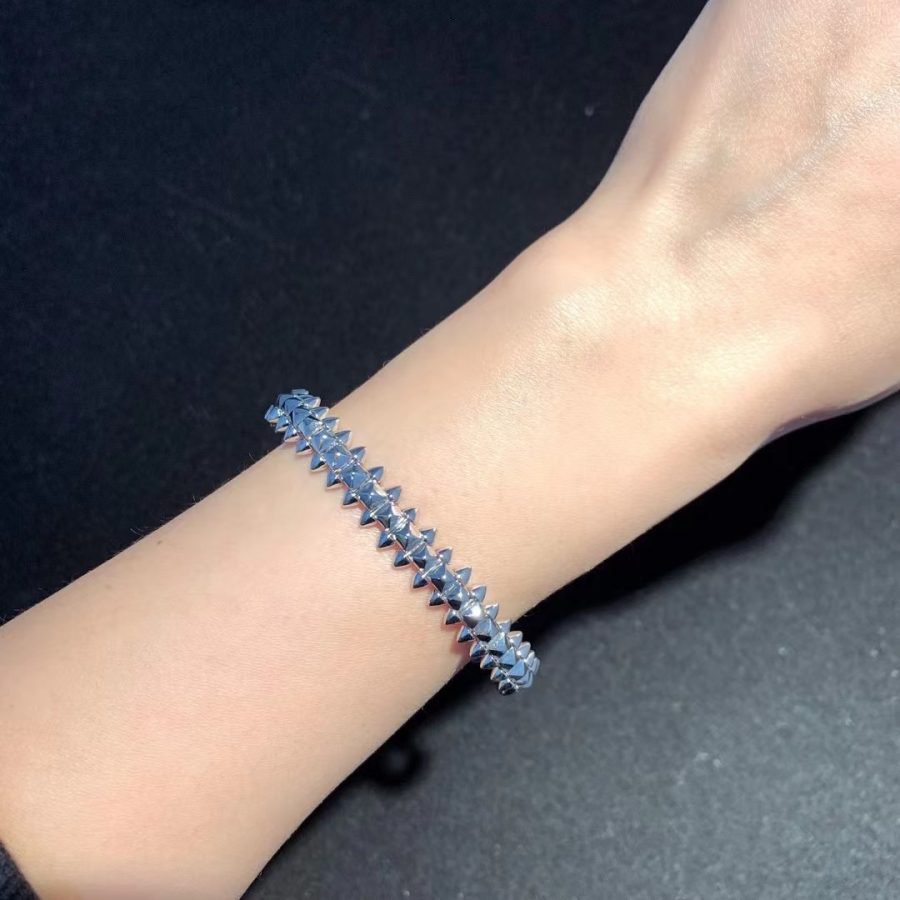 [Noble Jewelry]CLASH SILVER BRACELET