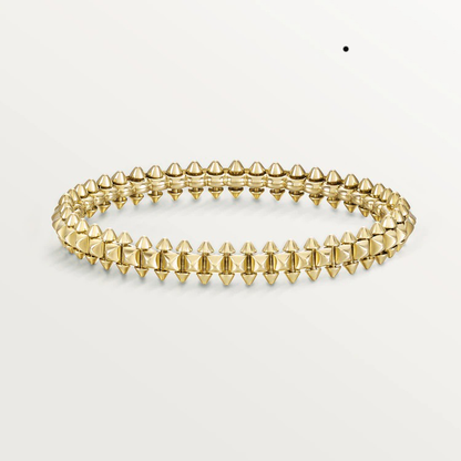 [Noble Jewelry]CLASH GOLD BRACELET