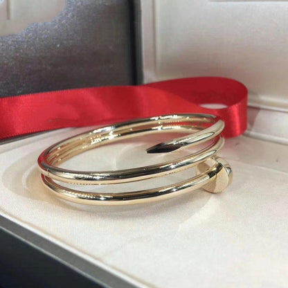 [Noble Jewelry]JUSTE BRACELET 3.5MM DOUBLE ROW GOLD