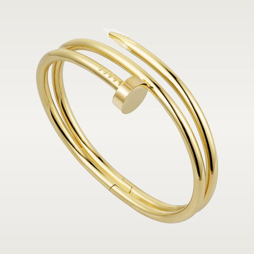 [Noble Jewelry]JUSTE BRACELET 3.5MM DOUBLE ROW GOLD