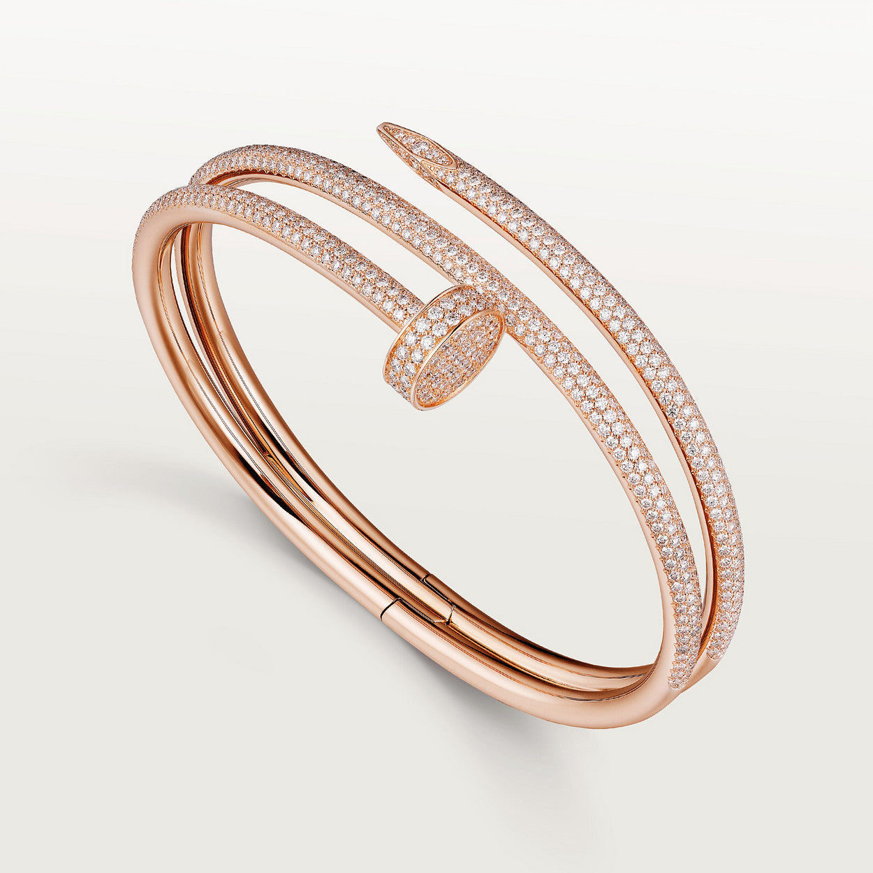 [Noble Jewelry]JUSTE BRACELET 3.5MM DOUBLE ROWS DIAMOND