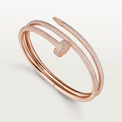 [Noble Jewelry]JUSTE BRACELET 3.5MM DOUBLE ROWS DIAMOND