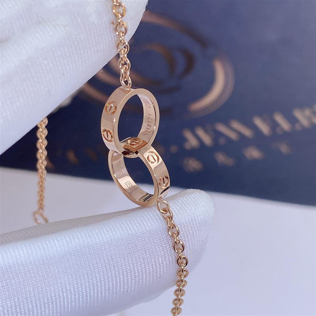 [Noble Jewelry]LOVE BRACELET DOUBLE RING