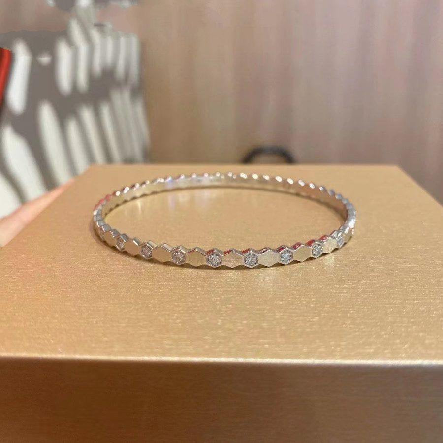 [Noble Jewelry]BEE LOVE SILVER DIAMOND BRACELET