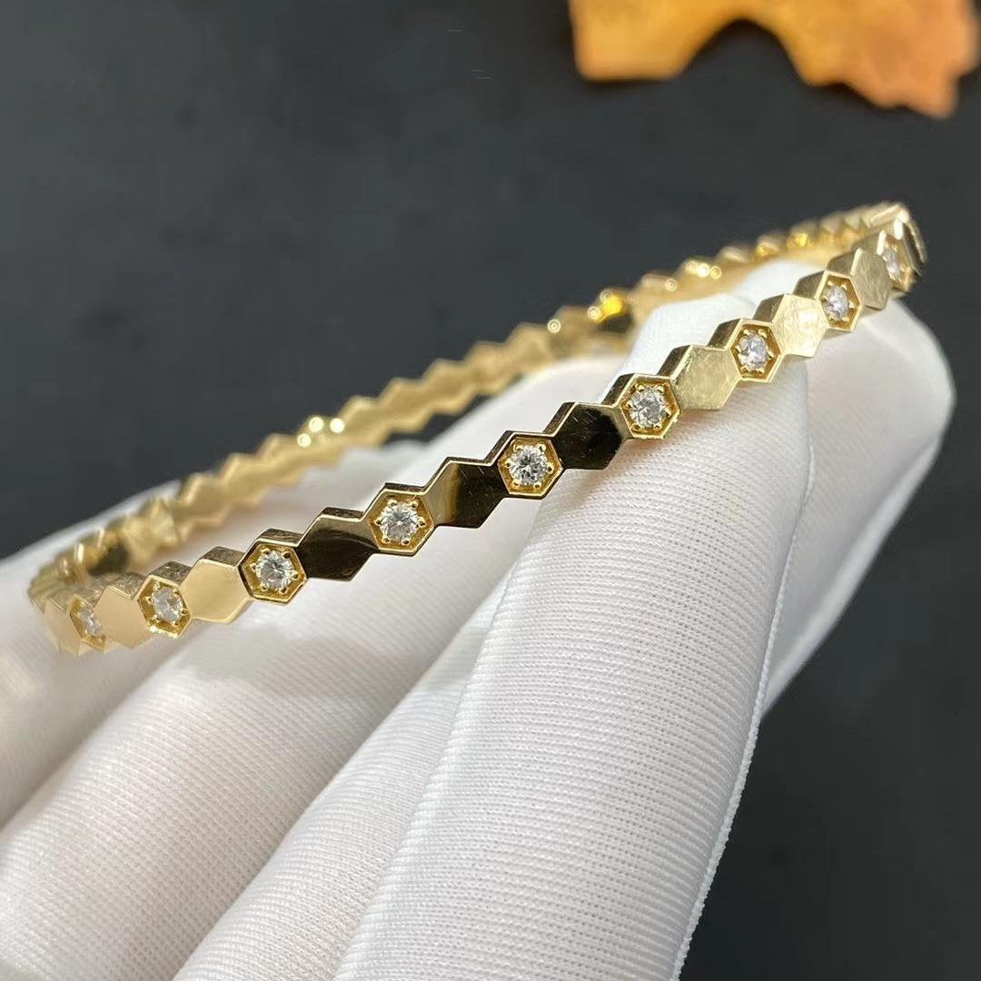 [Noble Jewelry]BEE LOVE GOLD DIAMOND BRACELET