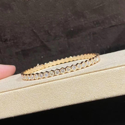 [Noble Jewelry]BEE LOVE GOLD BRACELET FULL DIAMOND