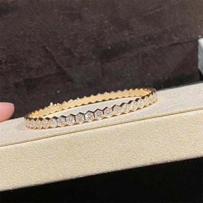 [Noble Jewelry]BEE LOVE GOLD BRACELET FULL DIAMOND