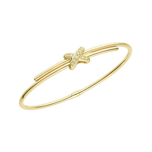 [Noble Jewelry]JEUX DE BRACELET GOLD DIAMONDS