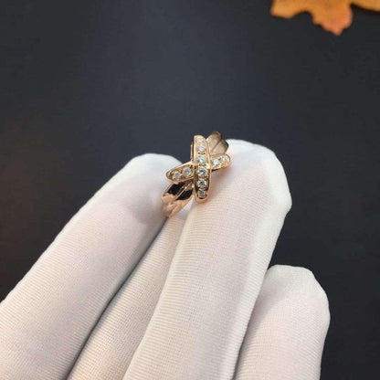 [Noble Jewelry]JEUX DE PINK GOLD DIAMOND RING