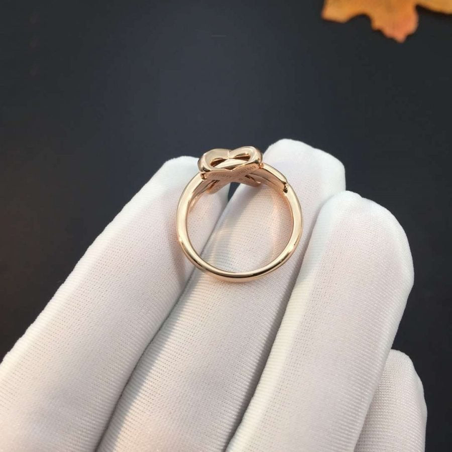 [Noble Jewelry]JEUX DE PINK GOLD DIAMOND RING