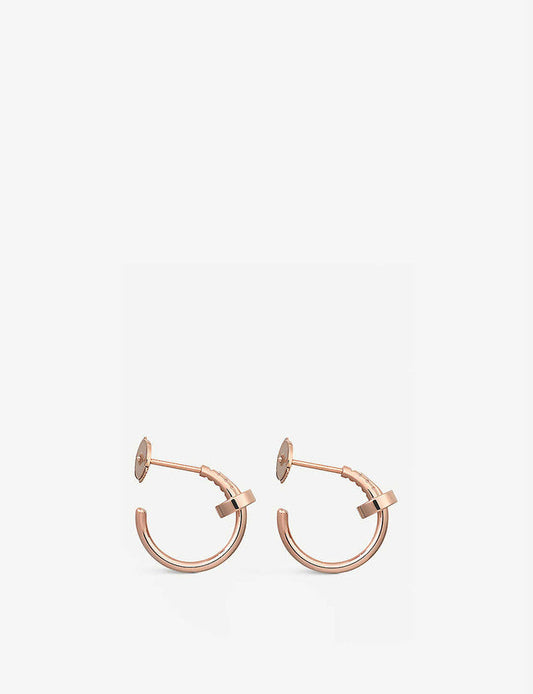 [Noble Jewelry]JUSTE EARRINGS PINK GOLD