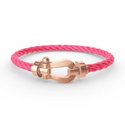 [Noble Jewelry]FORCE LARGE HORSESHOE NO DIAMOND BRACELET ROSE GOLD