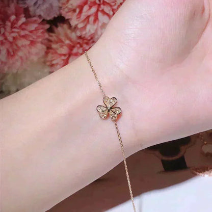 [Noble Jewelry]FRIVOLE GOLD FLOWER DIAMOND BRACELET