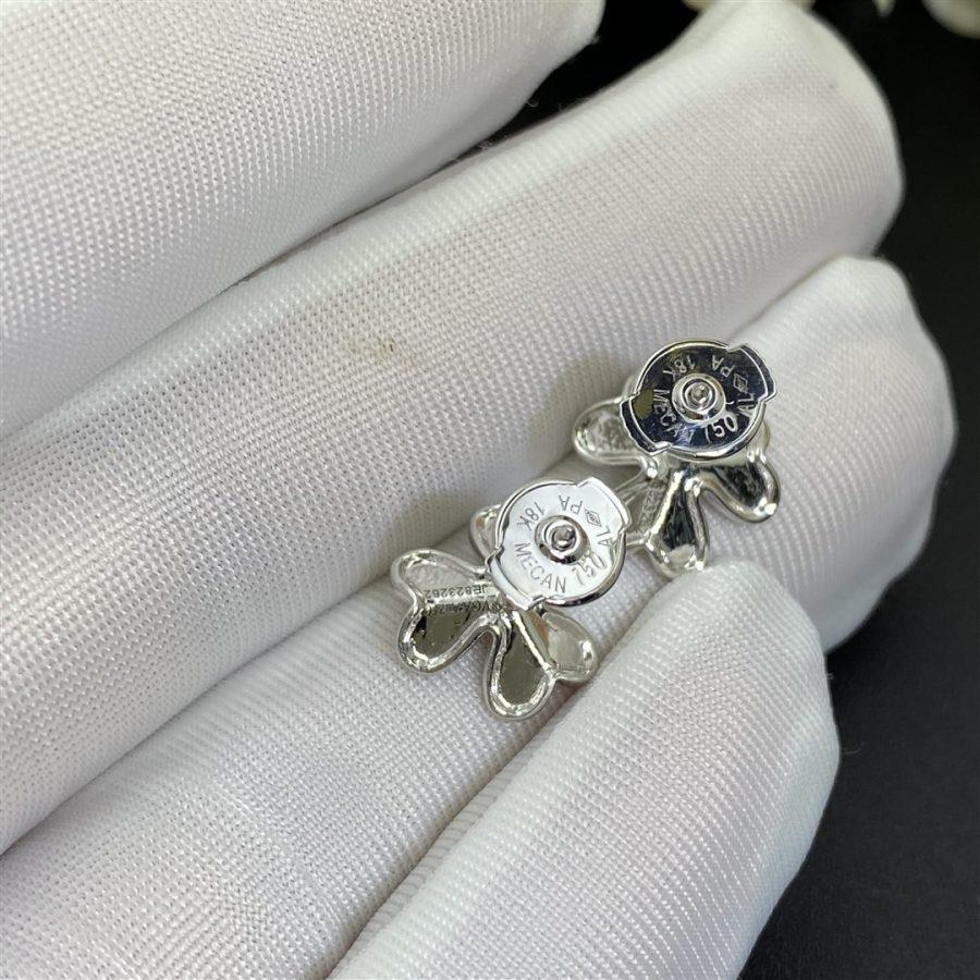 [Noble Jewelry]FRIVOLE MINI SILVER FLOWER EARRINGS