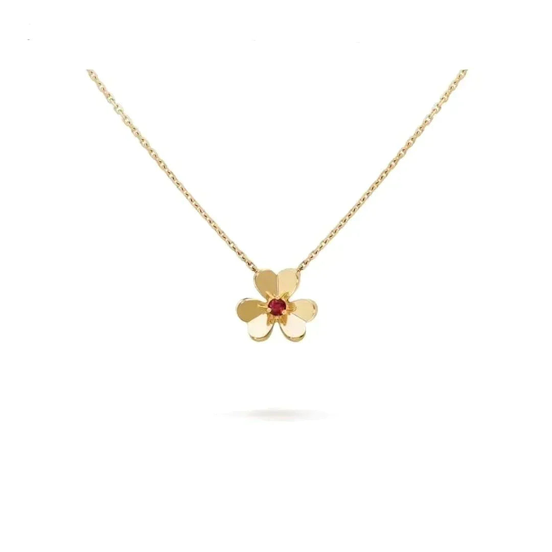 [Noble Jewelry]FRIVOLE GOLD FLOWER NECKLACE