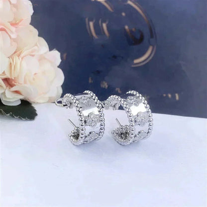 [Noble Jewelry]PERLEE DIAMOND EARRINGS