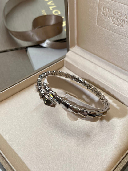 [Noble Jewelry]SERPENTI VIPER SILVER BRACELET