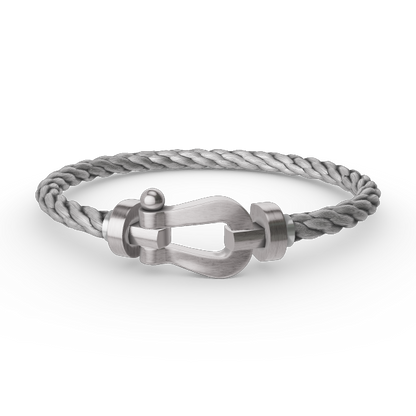 [Noble Jewelry]FORCE LARGE HORSESHOE NO DIAMOND BRACELET SILVER