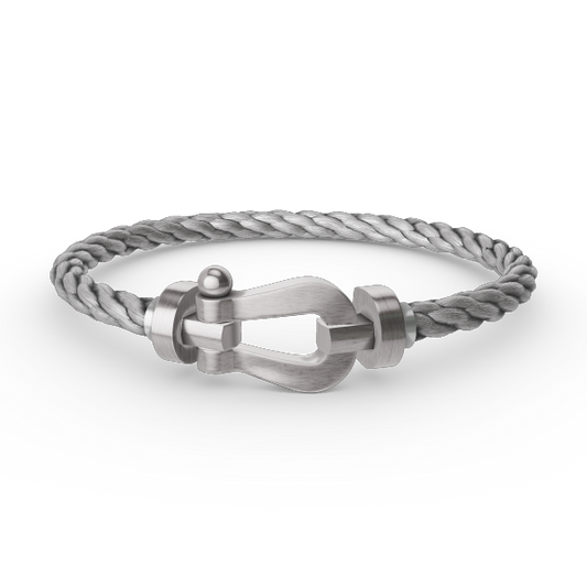 [Noble Jewelry]FORCE LARGE HORSESHOE NO DIAMOND BRACELET SILVER