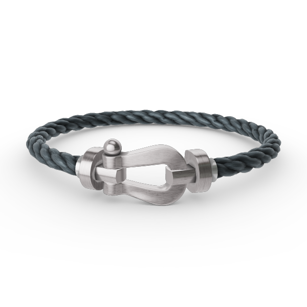 [Noble Jewelry]FORCE LARGE HORSESHOE NO DIAMOND BRACELET SILVER