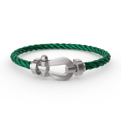 [Noble Jewelry]FORCE LARGE HORSESHOE NO DIAMOND BRACELET SILVER